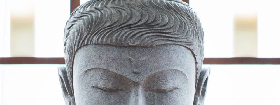 Kopf Buddha Detail